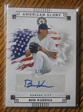 Ben Kudrna Auto -2024 Boys of Summer American Glory #/149 AGS-BK -KC Royals