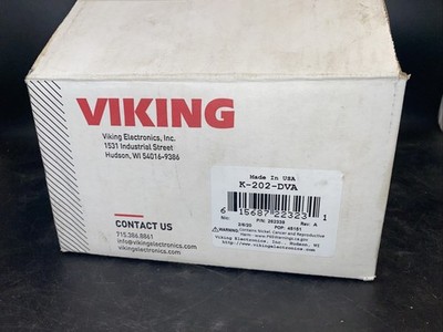 Viking Electronics K-202-DVA 2 Input Multi Number Voice Alarm Dialer 262339 NOB