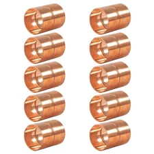 Appli Parts AP-A078B10 7/8 in Wrot Copper Coupling fitting CxC Sweat connections