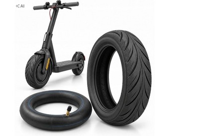 10 Zoll E-Scooter Luftreifen 60/70-6.5 mit Schlauch für Ninebot MAX G30 G2 Set