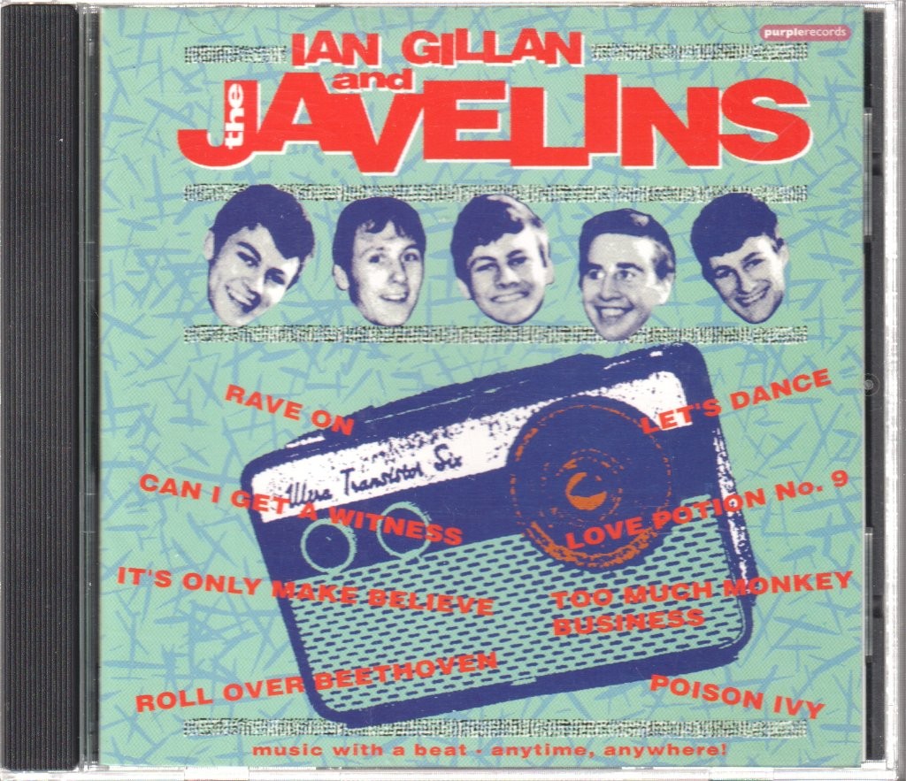 Ian Gillan and the Javelins Raving With... CD UK Purple 2000 PUR311
