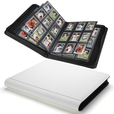 Toploader Binder,Toploader Hard Cases, 9-Pocket Pages Sleeves Hold up 288 Car...