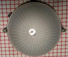 Vintage Holophane Deckenleuchte Wandlampe Bakelit France Ca. 1957