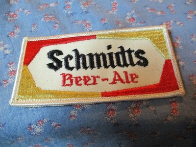 (1278) NOS Beer Patch Schmidts Beer Ale 2 1/8 Inch High