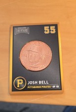2018 Baseball Treasure Coin Cards - Josh Bell
