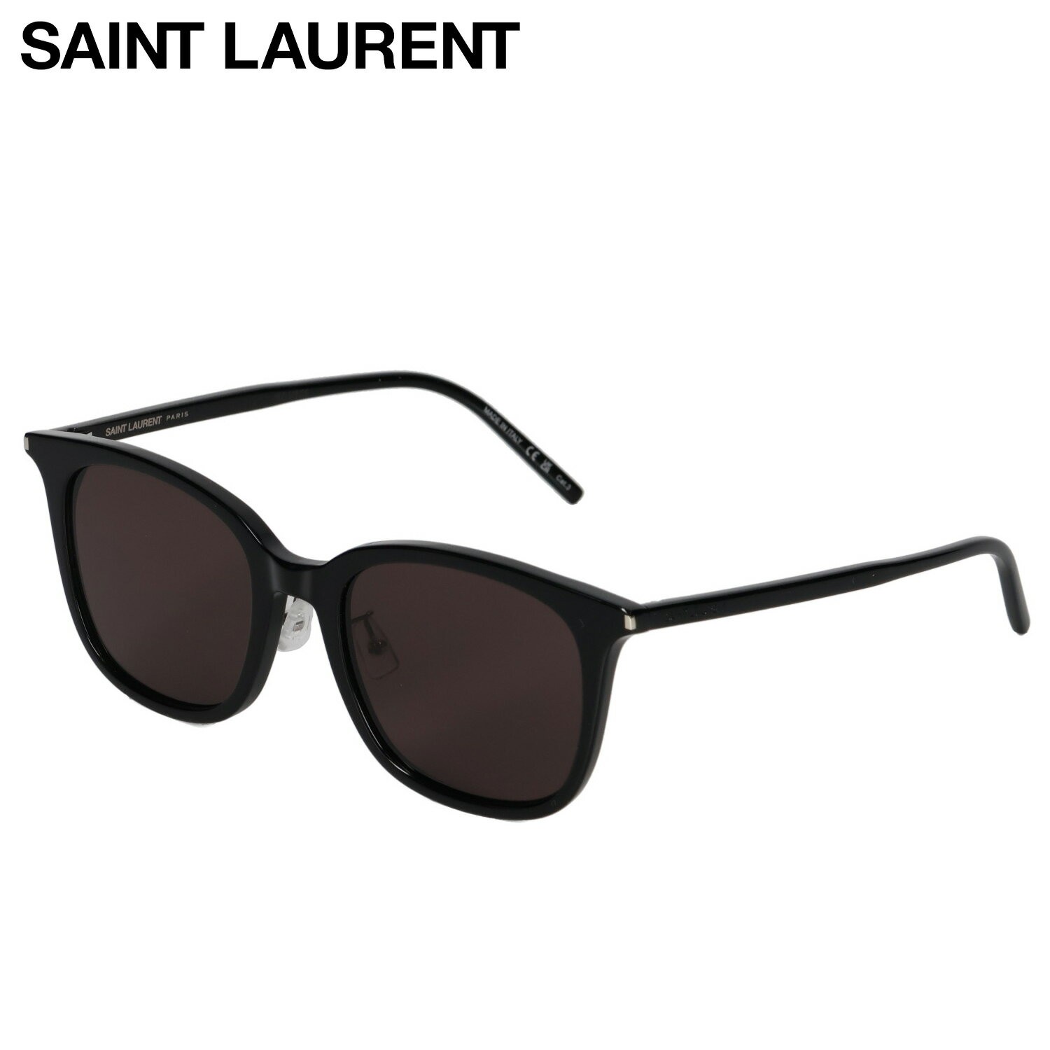SAINT LAURENT Occhiali da Sole Uomo Donna Protezione UV Vestibilità Asiatica Nero SL489K 001