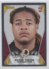 2020 Panini NFL Sticker & Card Collection Silver Chase Young #88 Rookie RC rf2. rookie card picture