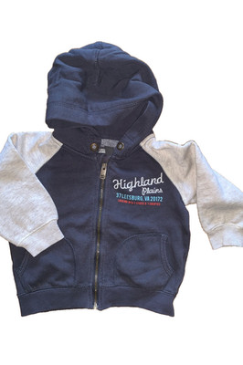 H&M Strickjacke Sweatjacke L.o.g.g. Collegejacke Baby Gr. 74 Babybekleidung
