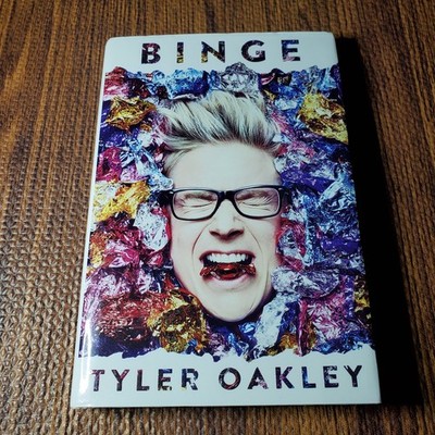Binge Tyler Oakley 2015 First Edition Humor Gallery Books