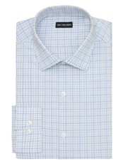 Van Heusen Men's Tall Comfort Performance Dress Shirt Slim Fit - Size L 34/35