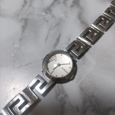 VERSACE Watch Medusa Silver Dial Ladies Quartz 25mm Case Elegant Dress