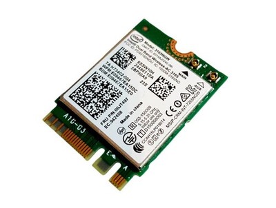 INTEL DUALBAND LENOVO WLAN KARTE AC 3165NG 433MBPS BT4.0 für M.2 2230 00JT497