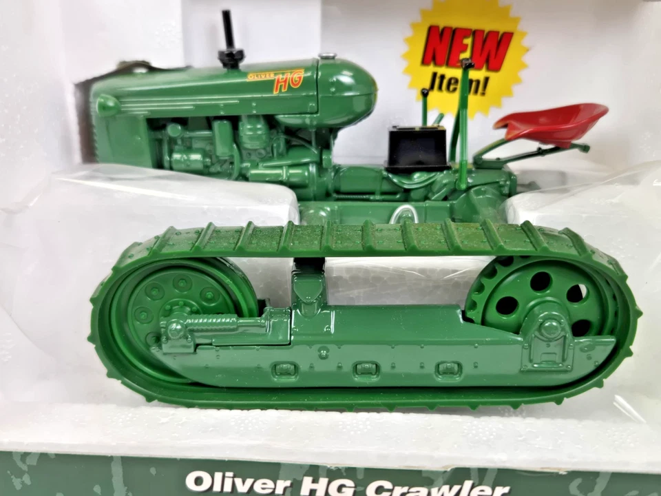 Never Opened 2002 AGCO Ertl #13079 1:16 Scale Oliver HG Crawler Mint With Box - Image 3 of 4