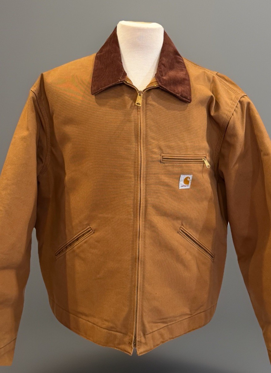CARHARTT Men’s XL Detroit Jacket J001 BRN Made in USA 2018 Winter Outdoors image 2