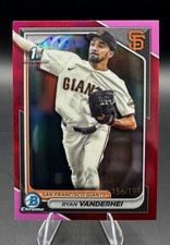 2024 Bowman Chrome 1st Prospects Ryan Vanderhei #BCP-15 Fuchsia Refractor /199