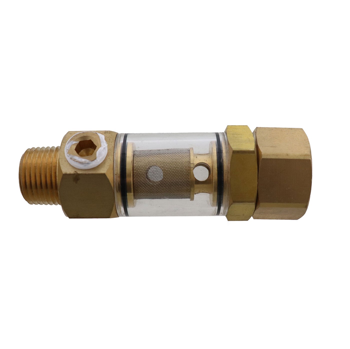 Erie Tools Clear Inlet Water Filter Pressure Washer 1/2" NPT x 3/4"