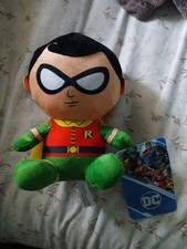 Teen Titans Go Robin Starfire Plush Stuffed Toy Doll DC Comics 6 Inch Lot of 2