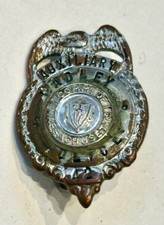 WWII Obsolete 1940s Hadley Massachusetts Auxiliary Police Badge #42