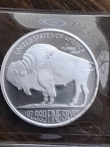 Uncirculated Buffalo 1oz .999 Silver Round