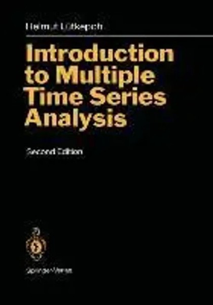 Introduction To Multiple Time Series Analysis Helmut LüTkepohl Taschenbuch Xxi-image