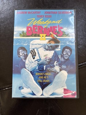 Weekend at Bernies II (DVD, 2001) Andrew McCarthy, Jonathan Silverman, Free Ship