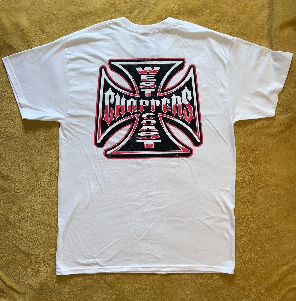 激レア当時物 West Coast Choppers L size Size L West Coast Choppers Regular Size T-Shirts for Men for sale