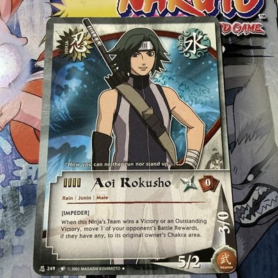 Naruto CCG Aoi Rokusho Regular LP #249