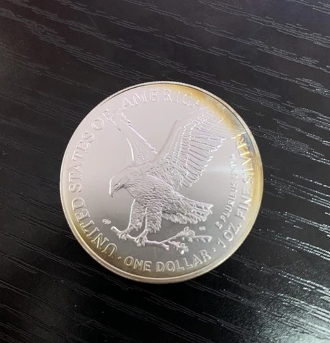 2024 American Silver Eagle $1 Coin 1 oz .999 Fine Silver BU In Capsule