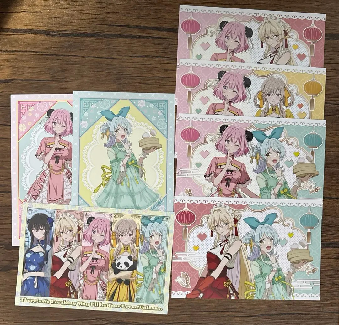 Watanare Postcard Anime Character Official Merchandise Collection
