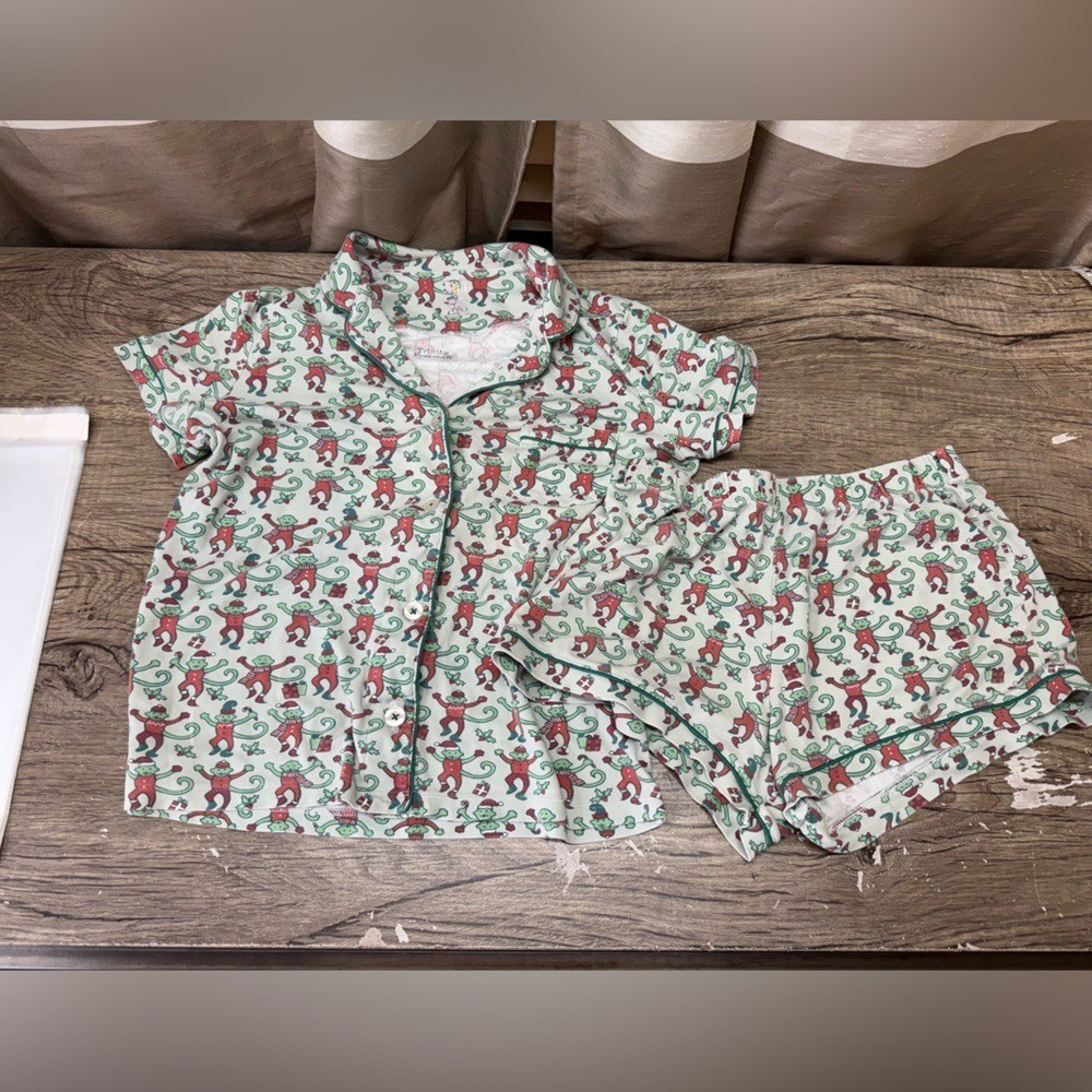 Roller Rabbit- Holiday Monkey- Size small - image 2