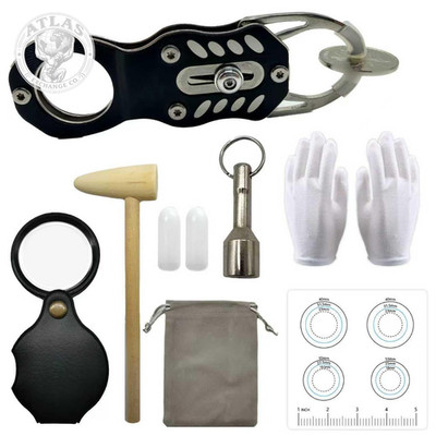 Coin Ping Testing Parts Kit,Gold & Silver Pocket Pinger Coin Tester,Portable Aut