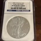 2007-W American Silver Eagle - NGC PF70 Ultra Cameo Early Releases