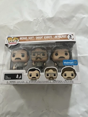 Funko: The Office - Michael Scott / Dwight Schrute / Jim Halpert Walmart Exc.