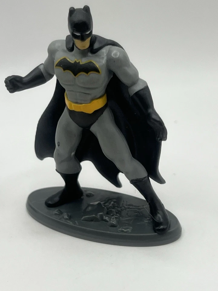 Minifigura de Batman y Superman Liga de la Justicia DC Comics Mattel Cake Topper 2,75" Foto 3 de 4