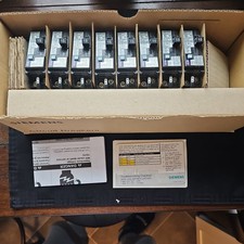 Siemens Q115DFN 8 PACK, 15A Dual Function AFCI/GFCI Circuit Breaker, Insta Wire
