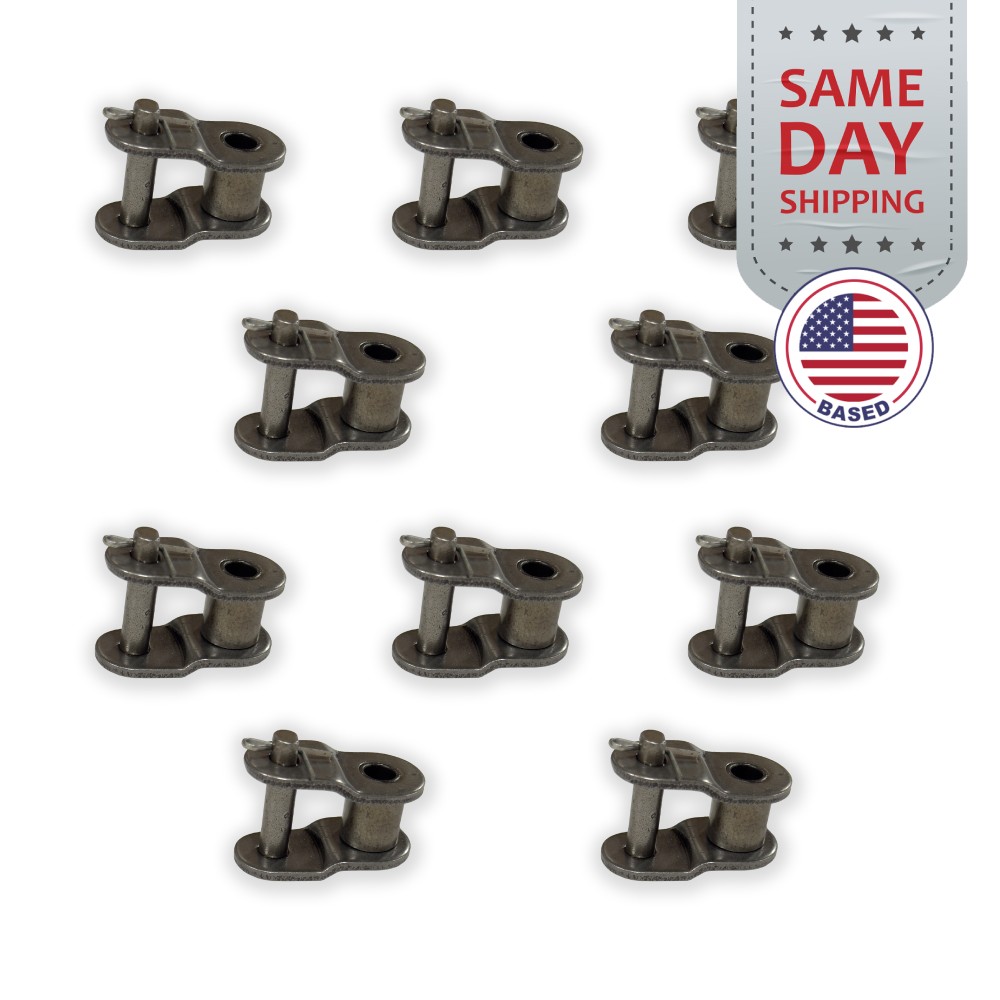 PGN #41 Roller Chain Offset Links - 1/2" Pitch - Half Link (25 Pack)