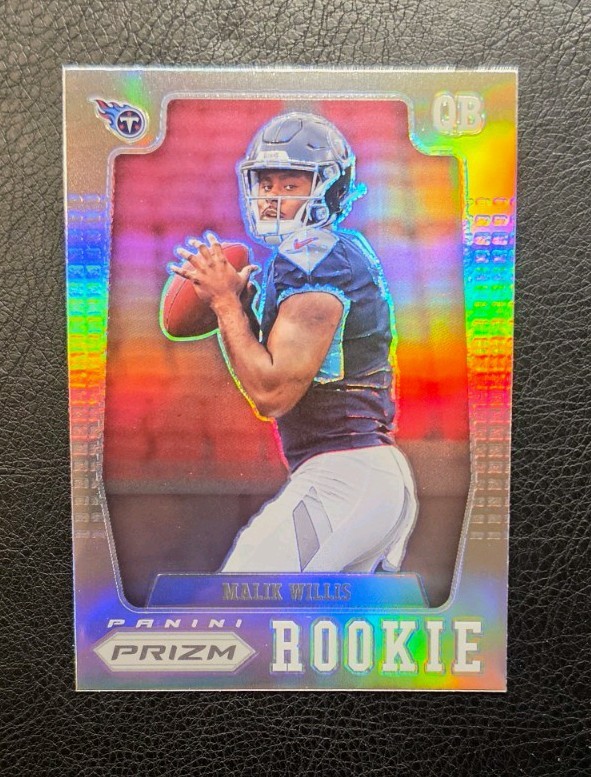 2022 Panini Prizm Prizm Flashback Rookie Malik Willis #PFR-3 Silver Prizm (RC)