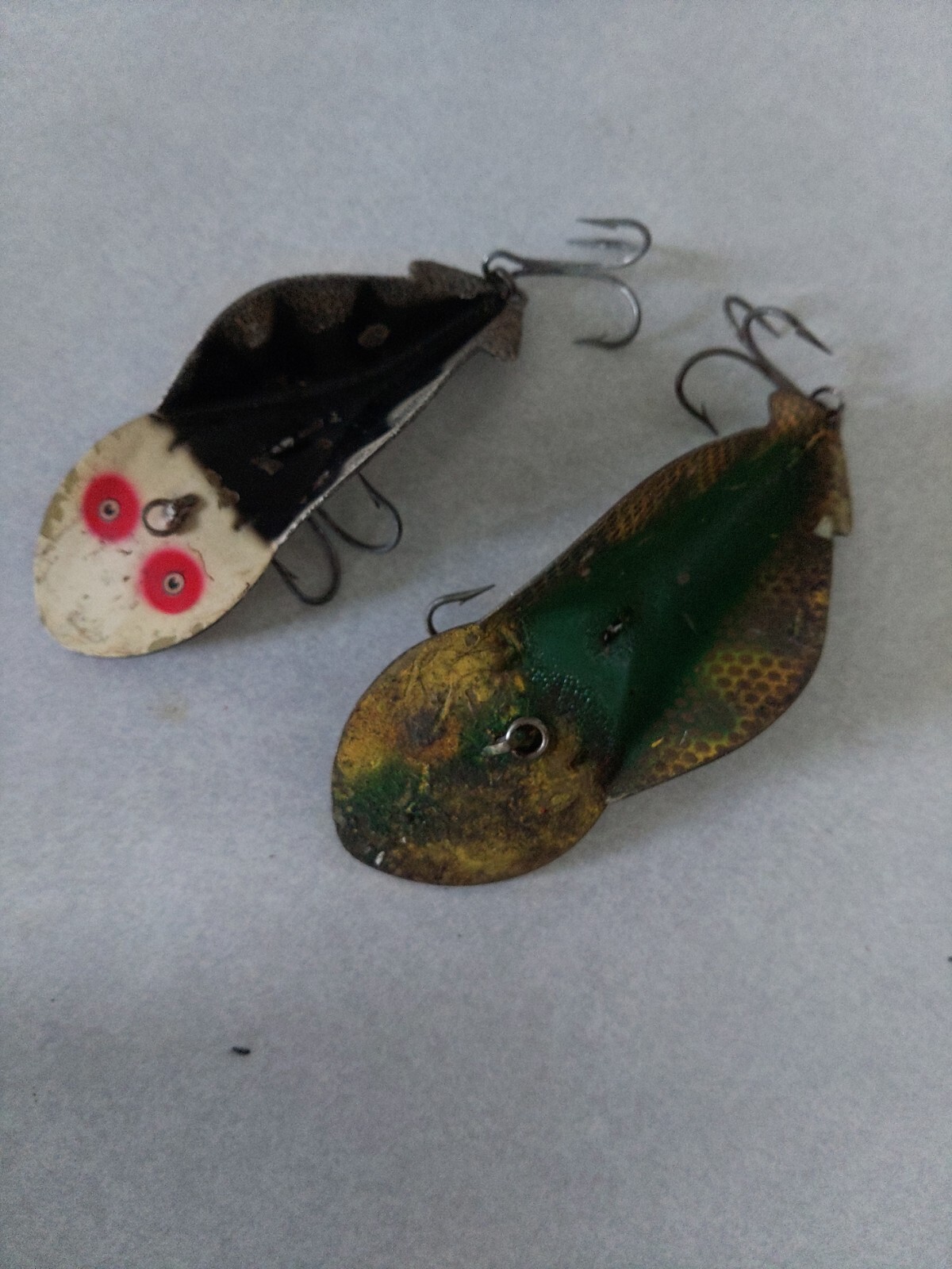Lot of 2 Vintage Buck Perry Spoonplug Fishing Lures. eBay
