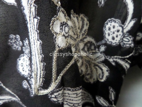 Monsoon Baroque Wrap Top - Size 8 - BNWT - RRP £55.00 - Picture 3 of 8