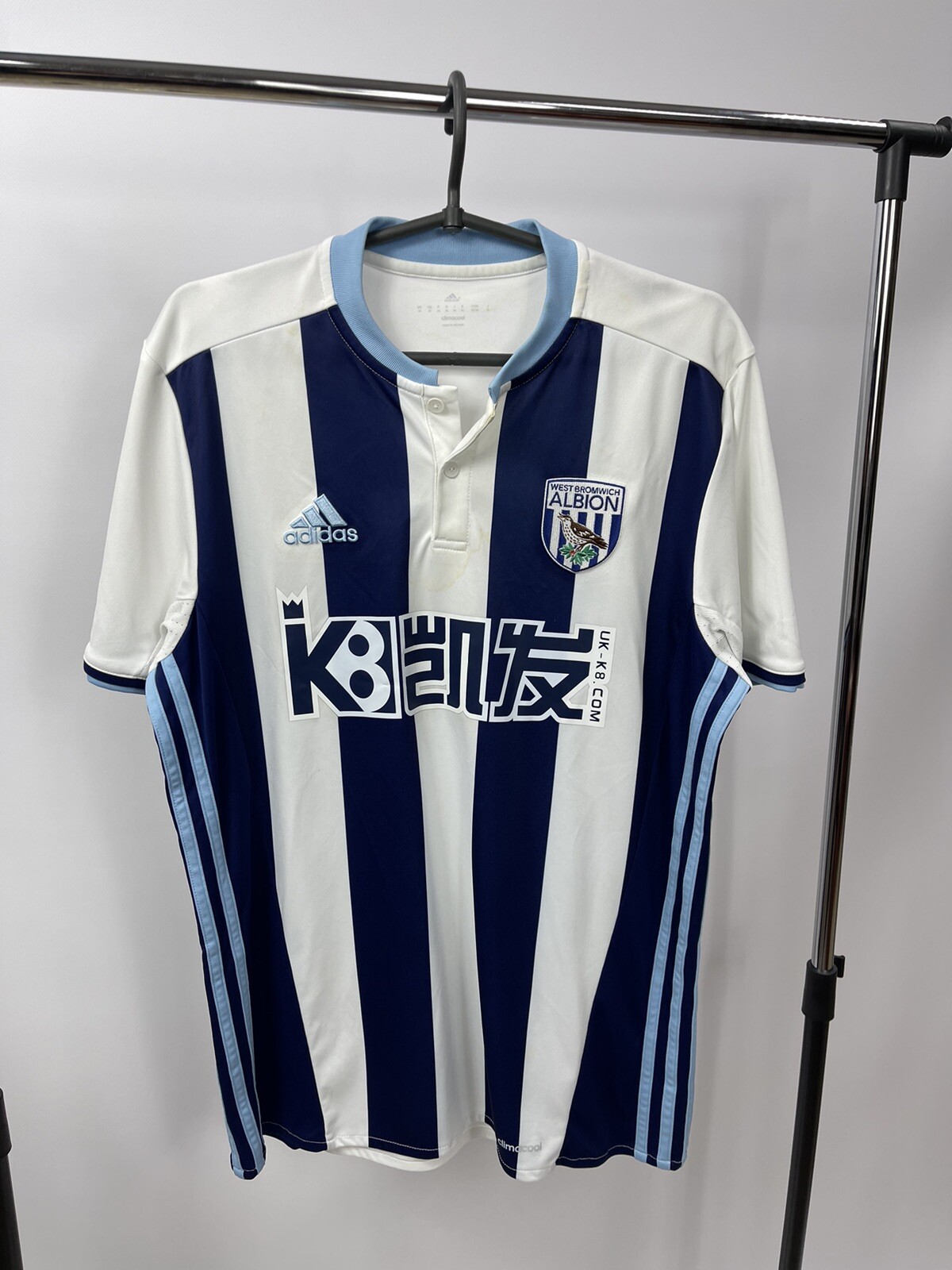 Adidas West Bromwich Albion Jersey Size M 2016/17