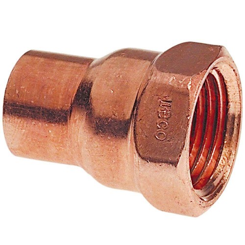  3/4" Copper Female Adapter - Elkhart Products Corporation - Solder Sweat NPT