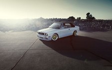 Cars bmw Desk Mat Stitched