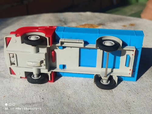 GIOCATTOLO VINTAGE BARKAS PICK UP VEB ANKER PIKO FRICTION 1:25 GERMANIA DDR ORIGINALE - Foto 7 di 24