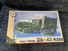 PST MODEL KIT #72032 HALF TRUCK ZIS-42/42M SCALE: 1:72