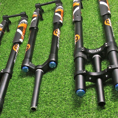 Bucklos 29 Zoll Boost Luftgabeln MTB/FR/Rennrad/Elektrofahrra Invertiert Gabel
