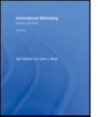 International Marketing: Strategy and Theory
