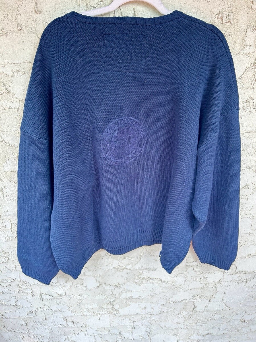 Eme Studios Oversized navy Crewneck Shirt XL View 4