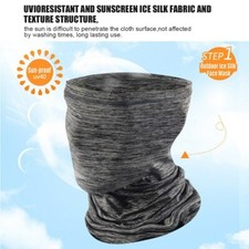 Summer Cooling Ice Silk Face Mask For Riding, Fishing