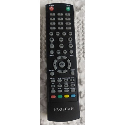 Proscan IECR03 Black TV/Remote Controller SKU 2740