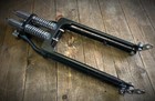 Springer Forks Harley Bobber Chopper Black Big Port STD Standard Stock Length